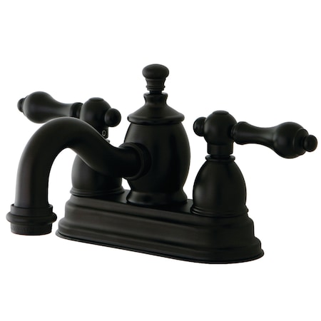 Kingston Brass KS7105AL 4" Centerset Bathroom Faucet, Oil Rubbed Bronze KS7105AL